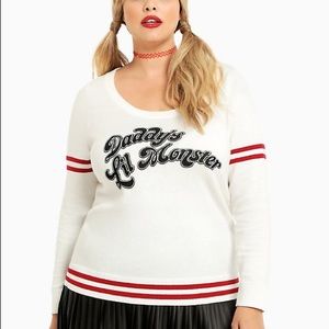 Harley Quinn Daddy’s Lil Monster Sweater